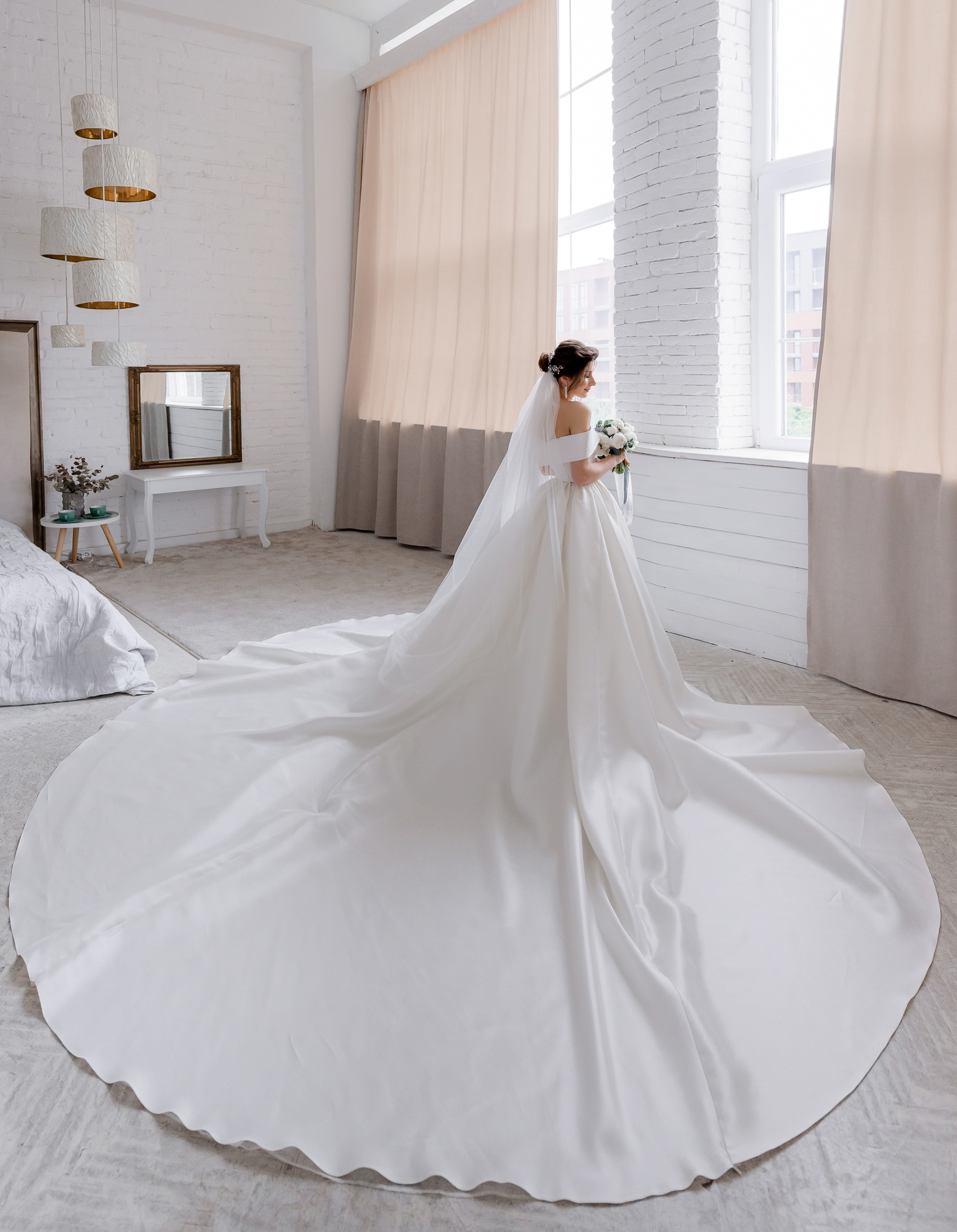 Beautiful wedding dress
